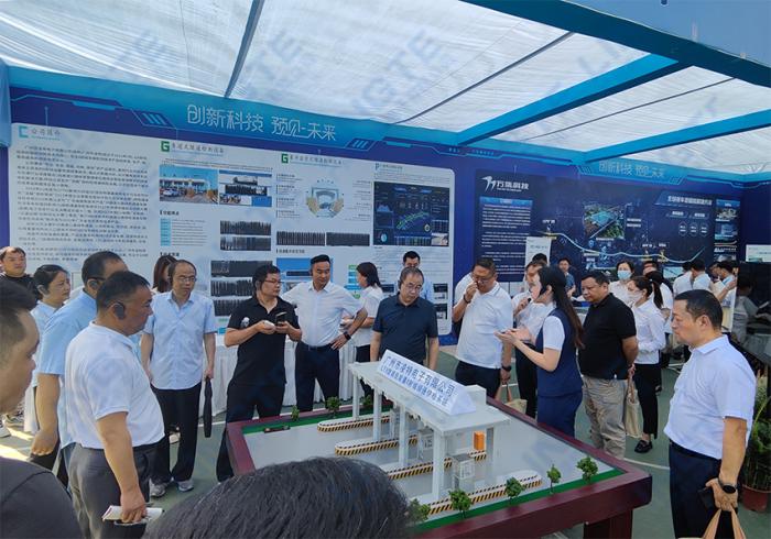 绿通快检设备在河南观摩会上的展示